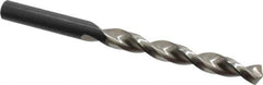 Walter-Titex - 10mm 130° Cobalt Jobber Drill - Oxide Finish, Right Hand Cut, Parabolic Flute, Straight Shank, 5-1/4" OAL, Split Point - Eagle Tool & Supply