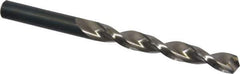Walter-Titex - 11mm 130° Cobalt Jobber Drill - Oxide Finish, Right Hand Cut, Parabolic Flute, Straight Shank, 5-19/32" OAL, Split Point - Eagle Tool & Supply