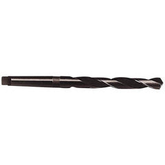 Hertel - 2-7/32", 5MT 118° Point High Speed Steel Taper Shank Drill Bit - Eagle Tool & Supply