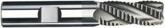 SGS - 1" Diam, Coarse Pitch, 1-3/4" LOC, 5 Flute Solid Carbide 0.06" Corner Radius Roughing End Mill - AlTiN Finish, 4" OAL, 1" Shank Diam, Single End, Centercutting, 30° Helix - Eagle Tool & Supply