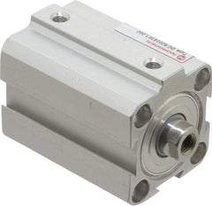 Norgren - 1" Stroke x 1" Bore Double Acting Air Cylinder - 10-32 Port, 1/4-28 Rod Thread, 145 Max psi, 23 to 176°F - Eagle Tool & Supply