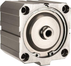 Norgren - 2" Stroke x 4" Bore Double Acting Air Cylinder - 1/4 Port, 1/2-20 Rod Thread, 145 Max psi, 23 to 176°F - Eagle Tool & Supply