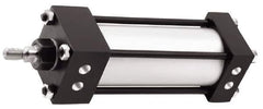 Norgren - 2" Stroke x 2-1/2" Bore Single Acting Air Cylinder - 3/8 Port, 7/16-20 Rod Thread, 250 Max psi, -20 to 200°F - Eagle Tool & Supply