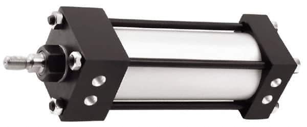 Norgren - 2" Stroke x 2" Bore Single Acting Air Cylinder - 3/8 Port, 7/16-20 Rod Thread, 250 Max psi, -20 to 200°F - Eagle Tool & Supply