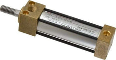 Norgren - 2" Stroke x 3/4" Bore Single Acting Air Cylinder - 1/8 Port, 5/16-18 Rod Thread, 150 Max psi, -20 to 200°F - Eagle Tool & Supply