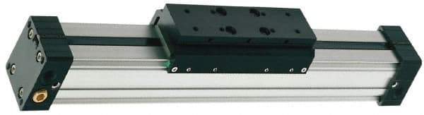 Norgren - 2" Bore x 24" Stroke Rodless Slide Air Cylinder - 116 Max psi, -22 to 176°F, 3/8" NPTF Port - Eagle Tool & Supply