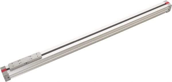 Norgren - 2" Bore x 48" Stroke Standard Rodless Air Cylinder - 116 Max psi, -22 to 176°F, 3/8" NPTF Port - Eagle Tool & Supply