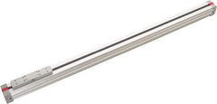 Norgren - 2" Bore x 48" Stroke Standard Rodless Air Cylinder - 116 Max psi, -22 to 176°F, 3/8" NPTF Port - Eagle Tool & Supply