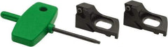 Parlec - Series Twin Bore Roughing, Right Hand Cut, Boring Cartridge - CCMT 06 Insert, 0° Lead Angle - Eagle Tool & Supply