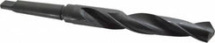 Interstate - 1-15/64", 3MT 118° Point High Speed Steel Taper Shank Drill Bit - Eagle Tool & Supply
