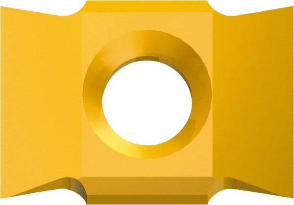 Emuge - 2.5 to 4mm Pitch, 10-6 TPI, Internal Thread, UN/ISO Standard, GIGANT-IC G620 Grade Thread Mill Insert - Carbide, TiN Coating - Eagle Tool & Supply