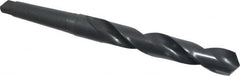 Interstate - 1-3/8", 4MT 118° Point High Speed Steel Taper Shank Drill Bit - Eagle Tool & Supply