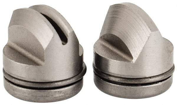 SPI - Chrome Caliper Inside & Outside Diameter Attachment - 2 Pieces, 1.5 to 2.5mm Pitch, For Use with 6" Dial or Electronic Calipers - Eagle Tool & Supply