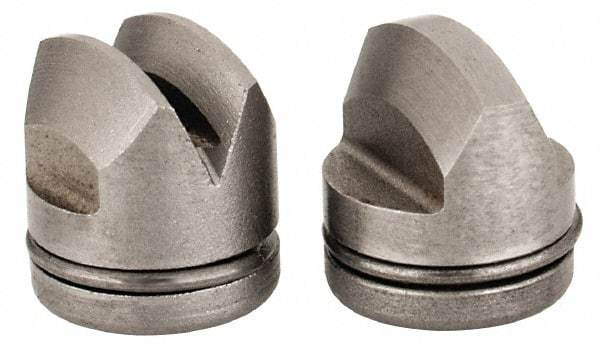 SPI - Chrome Caliper Inside & Outside Diameter Attachment - 2 Pieces, 2.5 to 4mm Pitch, For Use with 6" Dial or Electronic Calipers - Eagle Tool & Supply