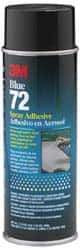 3M - 24 oz Aerosol Blue Spray Adhesive - Flammable, Series 72 - Eagle Tool & Supply