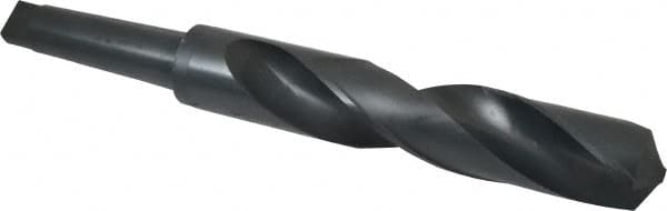 Interstate - 2-7/16", 5MT 118° Point High Speed Steel Taper Shank Drill Bit - Eagle Tool & Supply