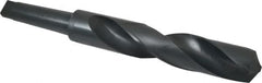 Interstate - 2-7/16", 5MT 118° Point High Speed Steel Taper Shank Drill Bit - Eagle Tool & Supply