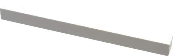 Norton - 900 Grit Aluminum Oxide Square Polishing Stone - Super Fine Grade, 1/2" Wide x 6" Long x 1/2" Thick - Eagle Tool & Supply