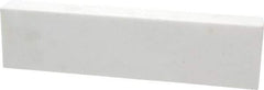Norton - 120 Grit Aluminum Oxide Rectangular Polishing Stone - Fine Grade, 2" Wide x 8" Long x 1" Thick - Eagle Tool & Supply
