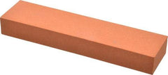 Norton - 150 Grit Aluminum Oxide Rectangular Polishing Stone - Very Fine Grade, 2" Wide x 8" Long x 1" Thick - Eagle Tool & Supply