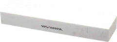 Norton - 180 Grit Aluminum Oxide Rectangular Polishing Stone - Very Fine Grade, 2" Wide x 8" Long x 1" Thick - Eagle Tool & Supply