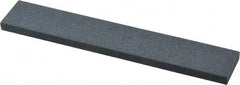Made in USA - 120 Grit Aluminum Oxide Rectangular Polishing Stone - Fine Grade, 1" Wide x 6" Long x 1/4" Thick - Eagle Tool & Supply