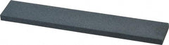 Made in USA - 150 Grit Aluminum Oxide Rectangular Polishing Stone - Very Fine Grade, 1" Wide x 6" Long x 1/4" Thick - Eagle Tool & Supply