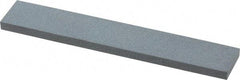 Made in USA - 180 Grit Aluminum Oxide Rectangular Polishing Stone - Very Fine Grade, 1" Wide x 6" Long x 1/4" Thick - Eagle Tool & Supply