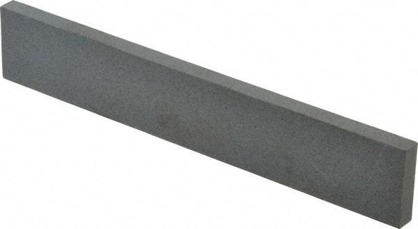 Made in USA - 220 Grit Aluminum Oxide Rectangular Polishing Stone - Very Fine Grade, 1" Wide x 6" Long x 1/4" Thick - Eagle Tool & Supply