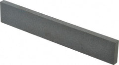 Made in USA - 220 Grit Aluminum Oxide Rectangular Polishing Stone - Very Fine Grade, 1" Wide x 6" Long x 1/4" Thick - Eagle Tool & Supply