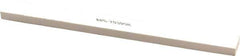 Made in USA - 400 Grit Aluminum Oxide Rectangular Polishing Stone - Super Fine Grade, 1/2" Wide x 6" Long x 1/4" Thick - Eagle Tool & Supply