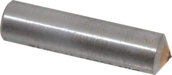 Norton - 1/4 Carat Single Point Diamond Dresser - 2" Long x 1/2" Shank Diam - Eagle Tool & Supply