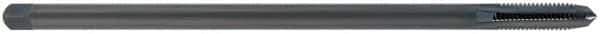 OSG - 7/16-14 UNC, 4 Flute Plug Hand Pulley Tap - High Speed Steel, Oxide Finish, Right Hand Flute, H3 Thread Limit, 8" OAL, 0.444" Shank Diam - Eagle Tool & Supply