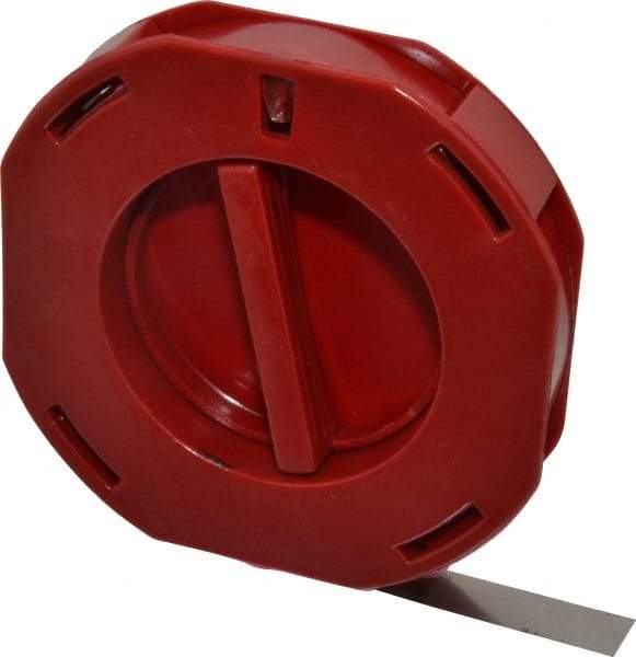 Starrett - 0.001 Inch Thick x 7.62 m Long x 1/2 Inch Wide, Feeler Stock Roll - Tempered Steel - Eagle Tool & Supply