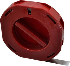 Starrett - 0.009 Inch Thick x 7.62 m Long x 1/2 Inch Wide, Feeler Stock Roll - Tempered Steel - Eagle Tool & Supply