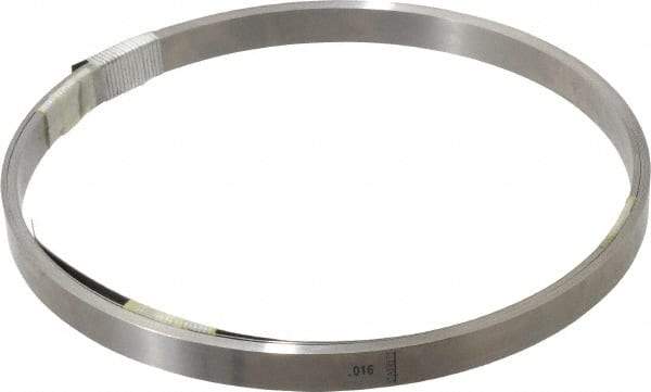 Starrett - 0.016 Inch Thick x 7.62 m Long x 1/2 Inch Wide, Feeler Stock Roll - Tempered Steel - Eagle Tool & Supply