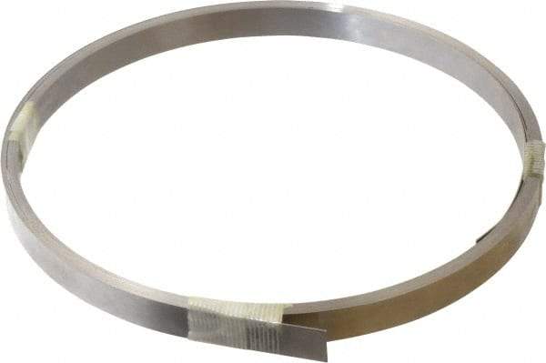 Starrett - 0.019 Inch Thick x 7.62 m Long x 1/2 Inch Wide, Feeler Stock Roll - Tempered Steel - Eagle Tool & Supply