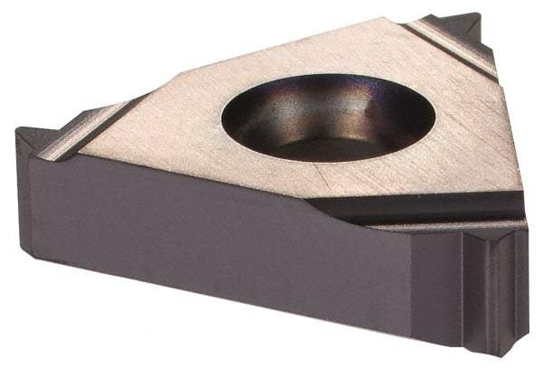 Kennametal - 16ER External Right Hand ISO Laydown Threading Insert - Grade KC5010, TiAlN Coated Carbide, 9.53mm Inscribed Circle - Eagle Tool & Supply