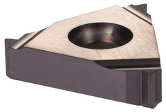 Kennametal - 16ER External Right Hand ISO Laydown Threading Insert - Grade KC5010, TiAlN Coated Carbide, 9.53mm Inscribed Circle - Eagle Tool & Supply