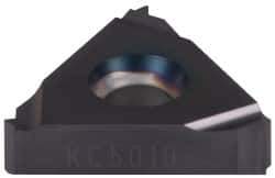 Kennametal - 16ER External Right Hand 24 UN Laydown Threading Insert - Grade KC5010, TiAlN Coated Carbide, 9.53mm Inscribed Circle - Eagle Tool & Supply