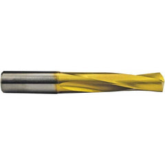 M.A. Ford - 27/64" 135° Spiral Flute Solid Carbide Screw Machine Drill Bit - Eagle Tool & Supply