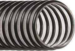 Hi-Tech Duravent - 4" ID, 18 Hg Vac Rating, 14 psi, PVC Vacuum & Duct Hose - 25' Long, Clear, 3" Bend Radius, -20 to 150°F - Eagle Tool & Supply