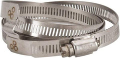 Hi-Tech Duravent - Stainless Steel Hose Clamp - 1/2" Wide x 0.02" Thick, 12" Hose, 11-1/4 to 12-3/4" Diam - Eagle Tool & Supply