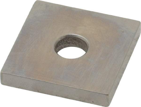 Mitutoyo - 0.15" Square Steel Gage Block - Accuracy Grade 0, Includes Certificate of Inspection - Eagle Tool & Supply