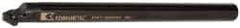 Kennametal - 33.02mm Min Bore Diam, 12" OAL, 1" Shank Diam, A-SDXP Indexable Boring Bar - DP.. Insert, Screw Holding Method - Eagle Tool & Supply