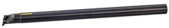 Kennametal - 32mm Min Bore Diam, 300mm OAL, 63/64" Shank Diam, A-SVQB Indexable Boring Bar - VB.. Insert, Screw Holding Method - Eagle Tool & Supply