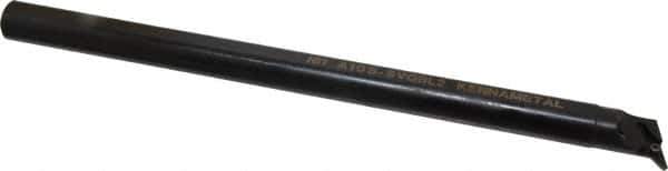 Kennametal - 21.59mm Min Bore Diam, 10" OAL, 5/8" Shank Diam, A-SVQB Indexable Boring Bar - VB.. Insert, Screw Holding Method - Eagle Tool & Supply