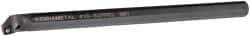 Kennametal - 19.56mm Min Bore Diam, 254mm OAL, 5/8" Shank Diam, A-SCFP Indexable Boring Bar - CP.. Insert, Screw Holding Method - Eagle Tool & Supply
