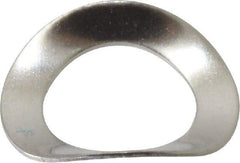Made in USA - #10 Screw, 0.195" ID x 0.307" OD, Grade 300 Stainless Steel Single Wave Washer - 0.01" Thick, 0.053" Overall Height, 0.008" Deflection - Eagle Tool & Supply