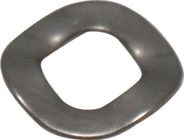 Made in USA - #10 Screw, 0.203" ID x 0.368" OD, Grade 17-7 PH-A Stainless Steel Triple Wave Washer - 0.016" Thick, 0.045" Overall Height, 0.003" Deflection - Eagle Tool & Supply